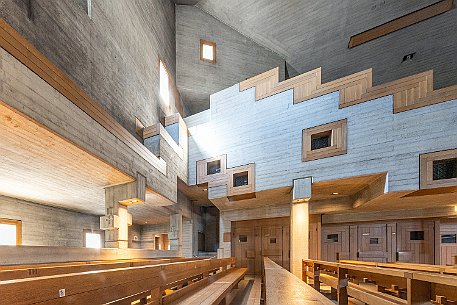 Bettlach, St. Klemens Kirche Architekt: F.W. Förderer 1966-1969