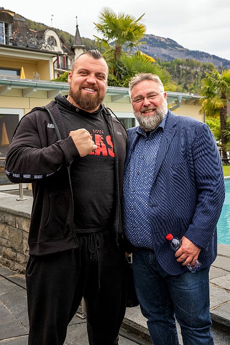 Eddie Hall -The Beast, Weggis LU, Switzerland